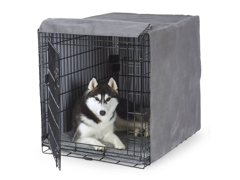 Microvelvet Dog Crate Cover