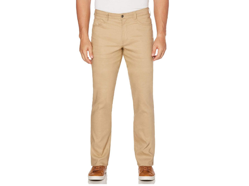 5 Pocket Stretch Pant Beige Cub For Men