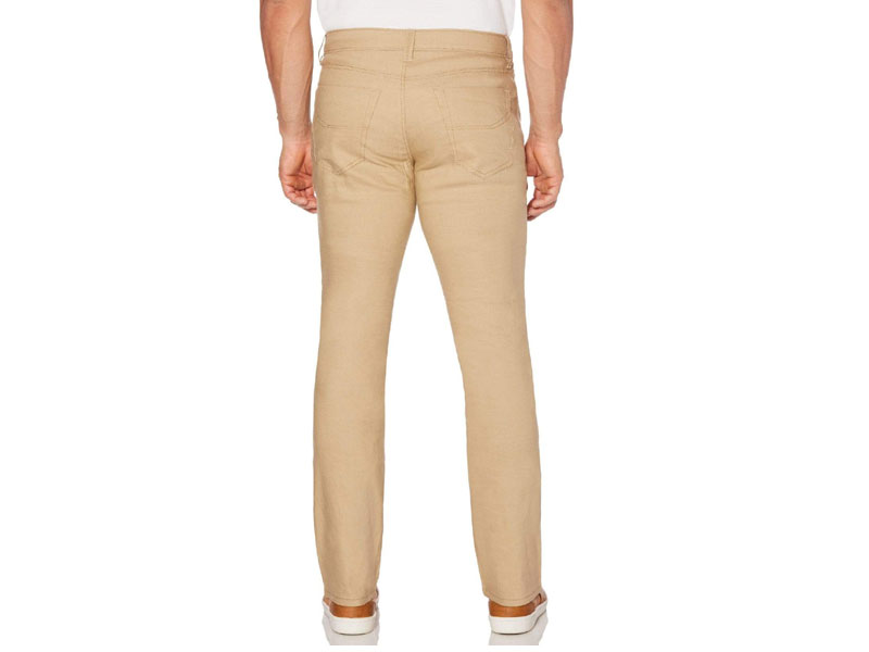 5 Pocket Stretch Pant Beige Cub For Men