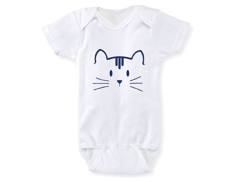 Kitty Face Romper For Girl