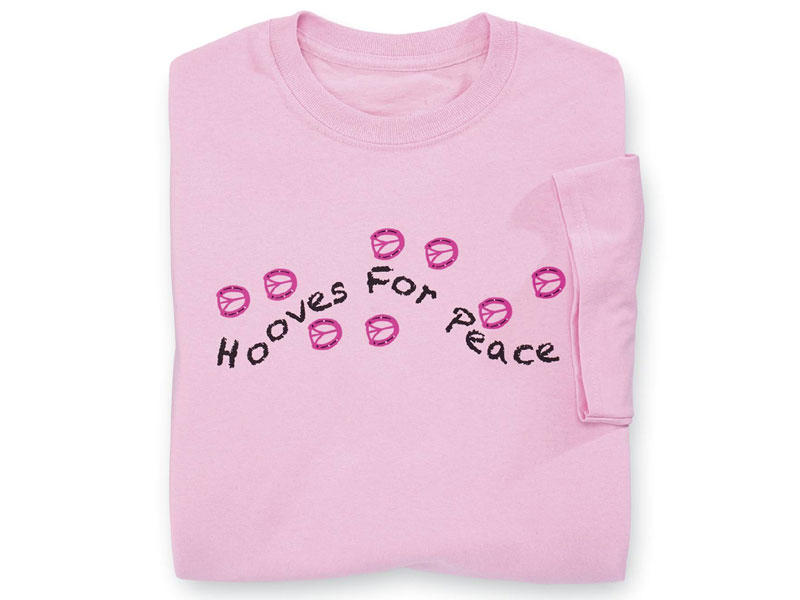 Women's Hooves for Peace Tee