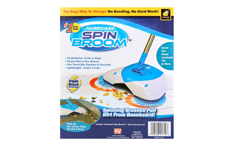 As Seen On Tv Hurricane Spin Broom