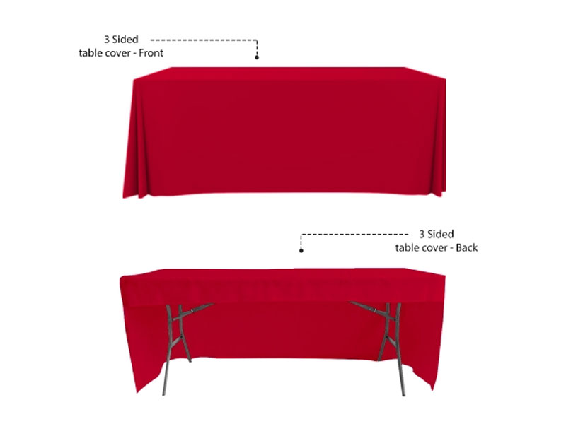 Blank Full Color Table Covers & Throws