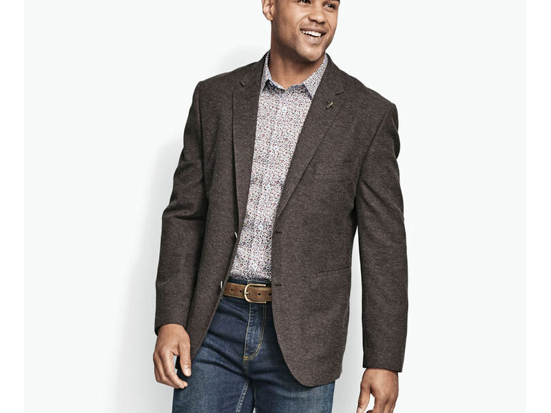 Men's Knit Blazer