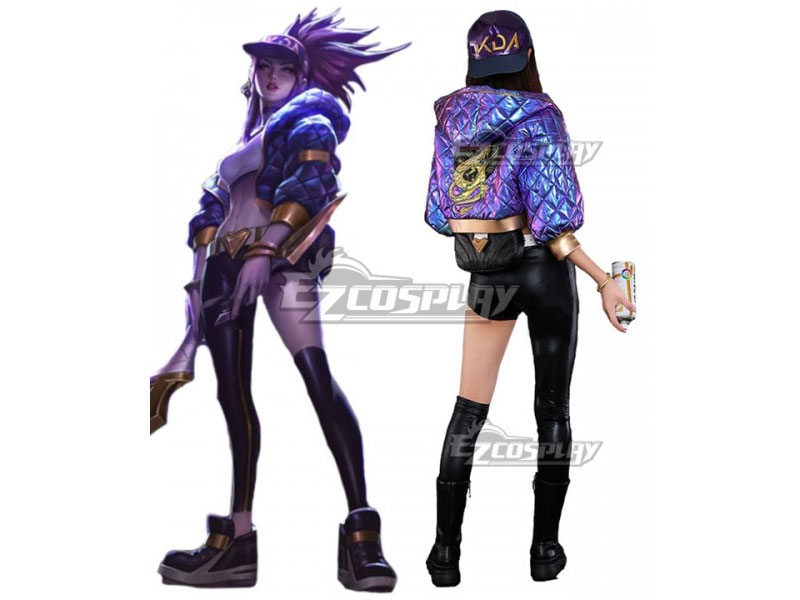 League Of Legends LOL KDA K/DA Akali New Edition Cosplay Costume