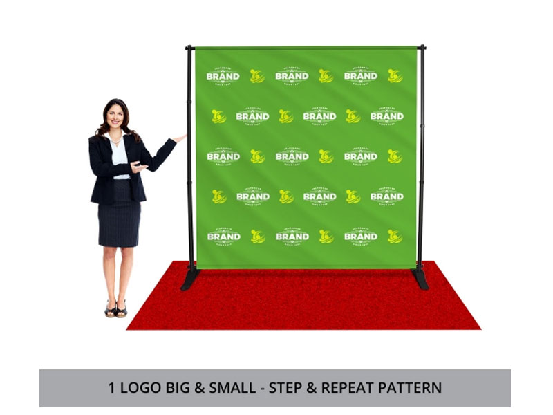 8x8 Step and Repeat Banners