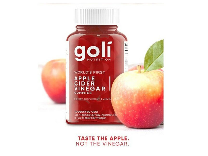 Goli Nutrition Apple Cider Vinegar 60 Gummies