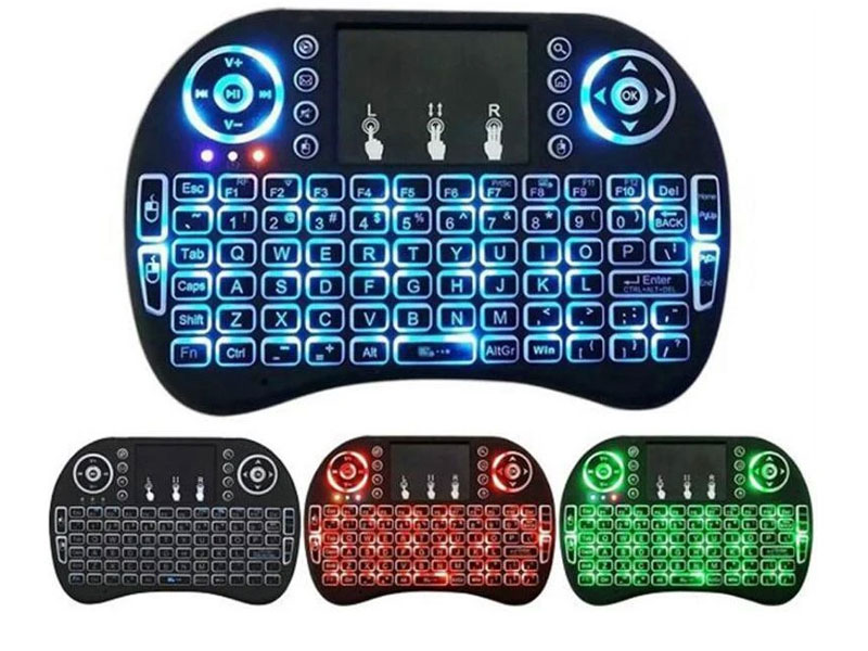 Mini Rii i8 Wireless Keyboard Mouse Touchpad and Remote Control