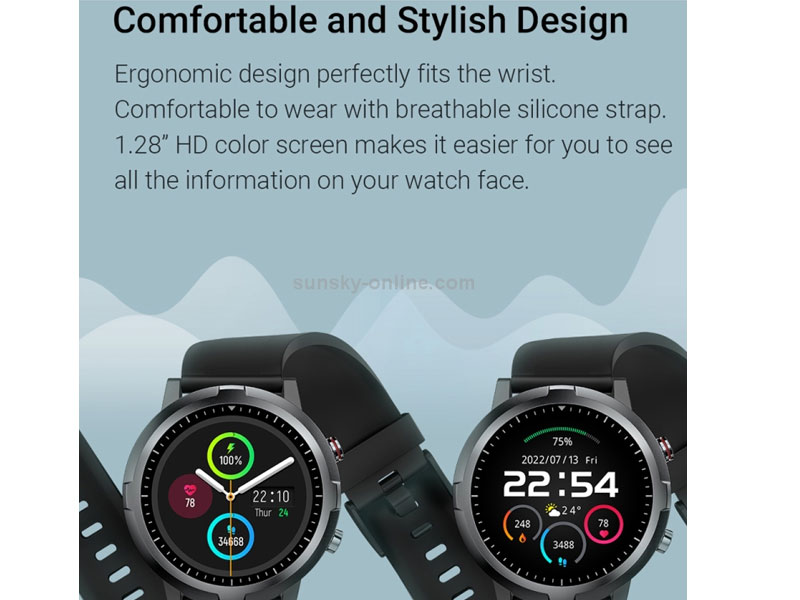 Original Xiaomi Haylou RT LS05S 1.28 inch TFT HD Color Waterproof Smart Watch