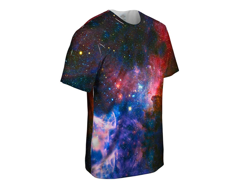  Carina Nebula Space Galaxy Mens T-Shirt