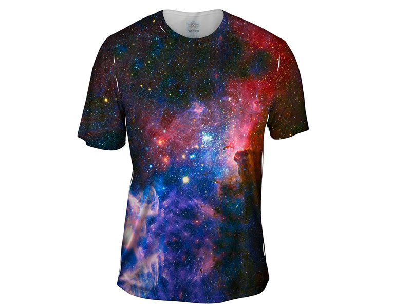  Carina Nebula Space Galaxy Mens T-Shirt