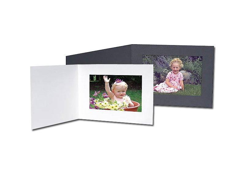 Cardboard Photo Folders 5x4 Horizontal (25 Pack)