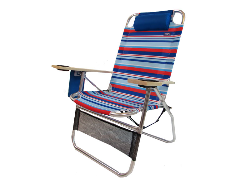 4 Position Big Papa Aluminum Chair with Pillow By JGR Copa