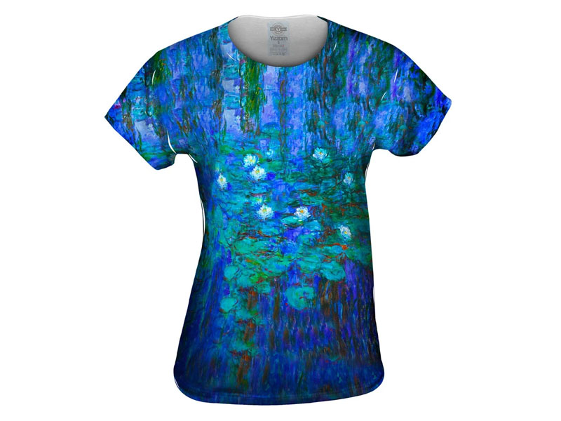 Claude Monet Blue Water Lilies (1916) Women's Top