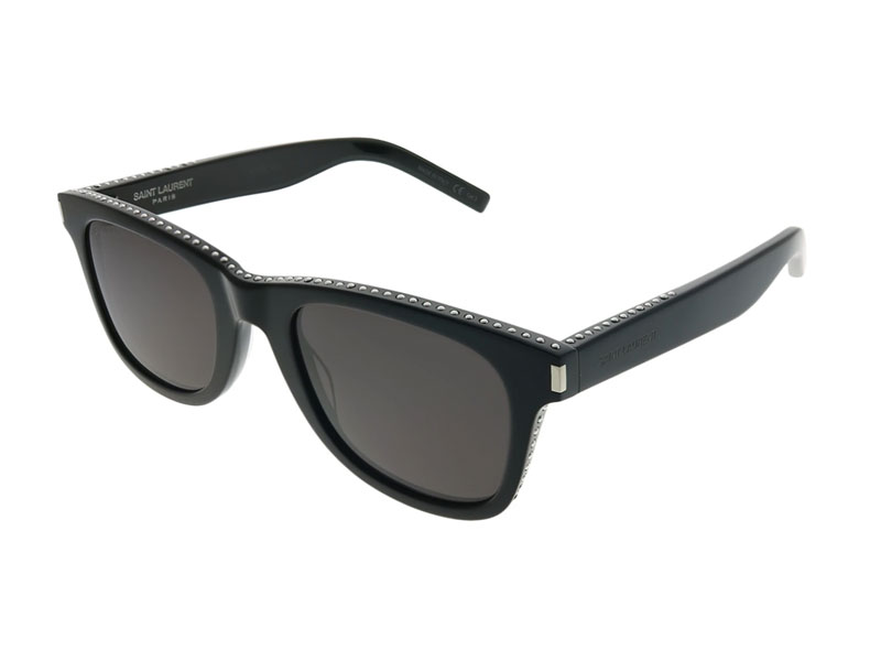 Yves Saint Laurent Black Sunglasses With Grey Lens For Men And Women