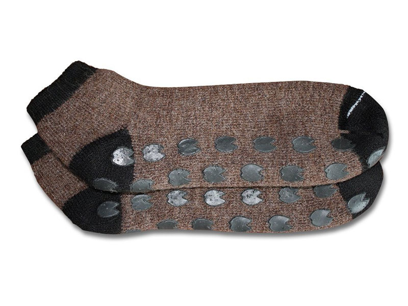 AlpacaTrax Gripper Slipper Alpaca Socks