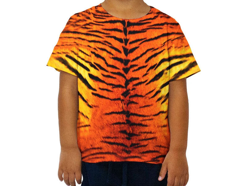 Kids Tiger Skin Kid's T-Shirt