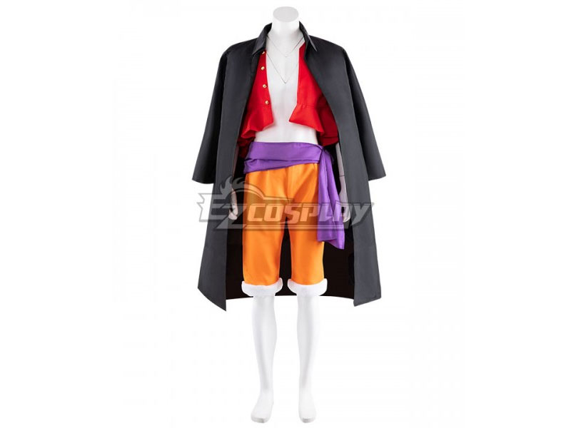 One Piece Onigashima Monkey D Luffy Cosplay Costume