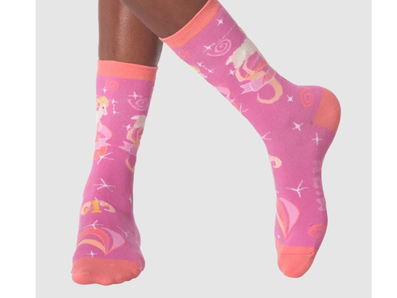 K. Bell Socks Women's Aries Crew Socks