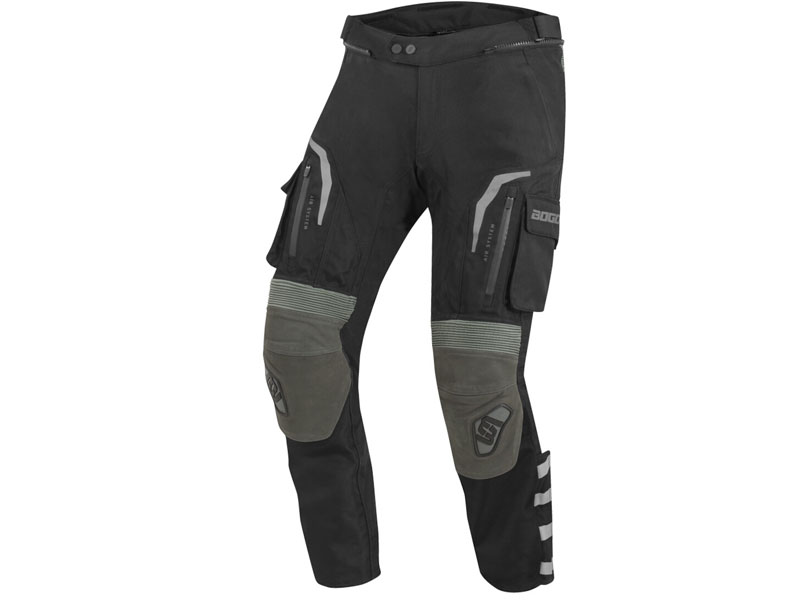 Men's Bogotto Explorer-Z Waterproof Motorcycle Leather Textile Pants