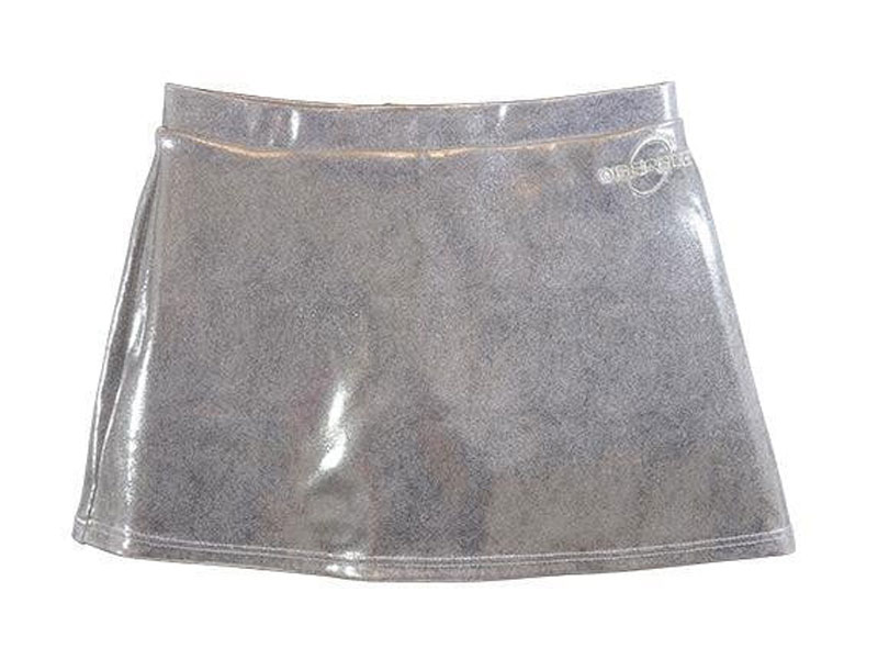 Women's Obersee Cheer And Dance Skirt Silver
