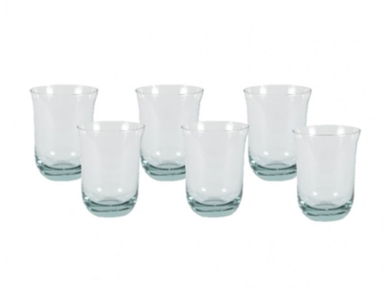 Recycled Glass Tumblers Set of 6
