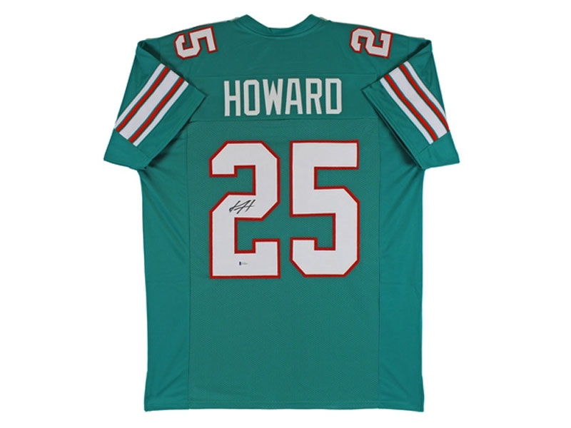 Press Pass Collectibles Xavien Howard Authentic Signed Pro Style Jersey T-Shirt