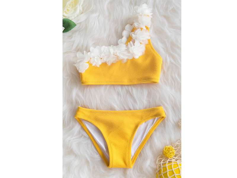 Yellow Bikini For Toddler Girls And Girls