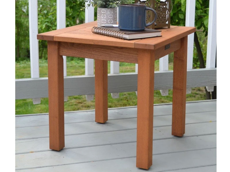 Americana Side Table Natural Oil