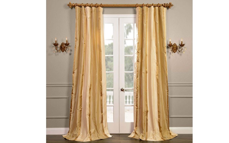 Bristol Silk Stripe Curtain