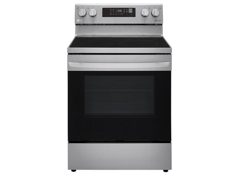 LG 30 Inch Smart Freestanding Electric Range with 5 Elements Smoothtop Cooktop