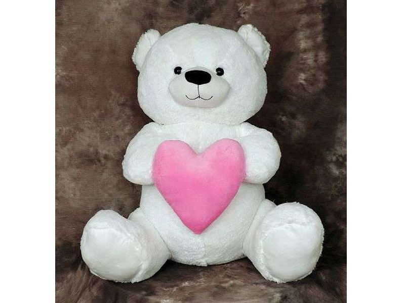 Giant Heart Teddy Bear