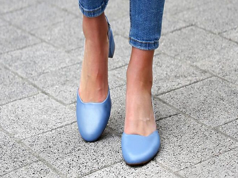 Women's Block Heel Mules