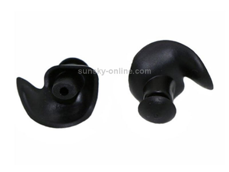2 Pair Soft Ear Plugs Environmental Silicone Waterproof Dust-Proof Earplugs