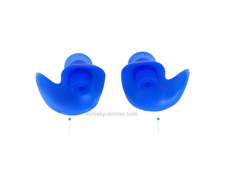 2 Pair Soft Ear Plugs Environmental Silicone Waterproof Dust-Proof Earplugs