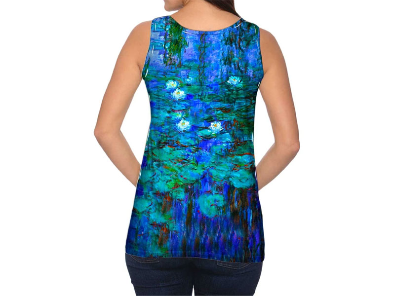 Claude Monet Blue Water Lilies (1916) Women's Tank Top