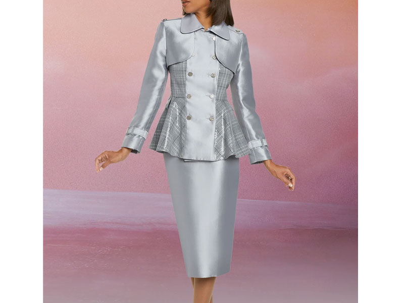 Women's Donna Vinci Suits 2 Pc Jacket & Skirt Set 11892