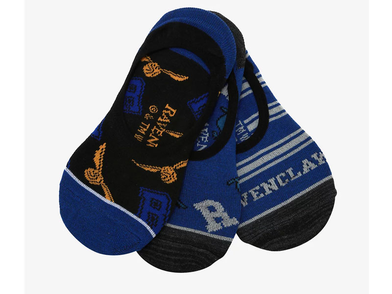 Harry Potter Ravenclaw No-Show Sock Set BoxLunch Exclusive