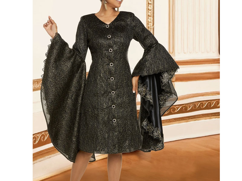 Women's Donna Vinci Suits 1 Pc Dress