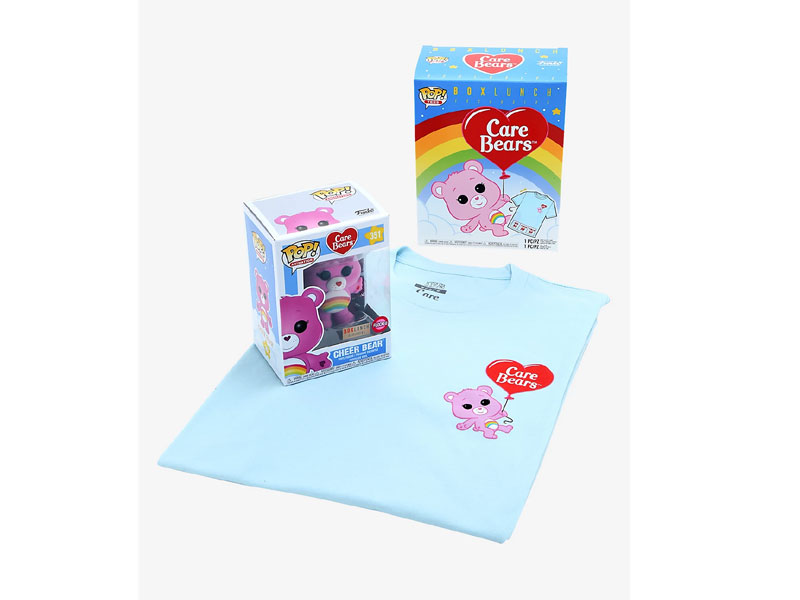 BoxLunch Funko Pop! Tees Care Bears Cheer Bear T-Shirt & Vinyl Figure Box Set