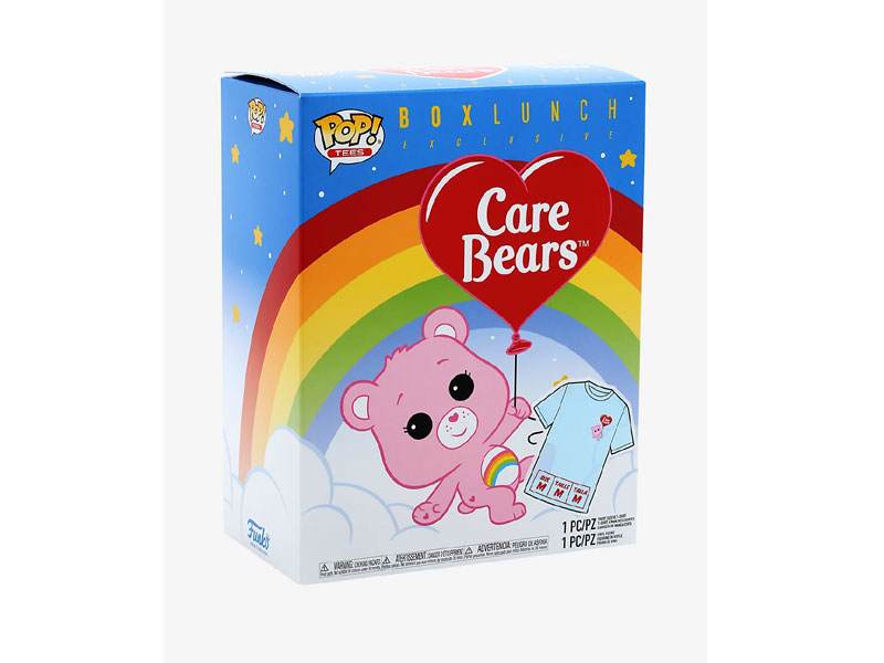 BoxLunch Funko Pop! Tees Care Bears Cheer Bear T-Shirt & Vinyl Figure Box Set