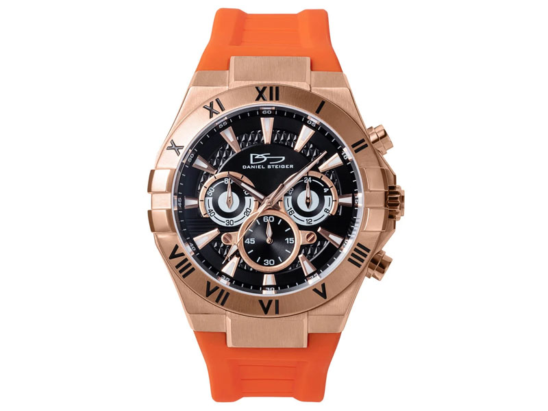 Daniel Steiger Supersport Orange Men's Watch