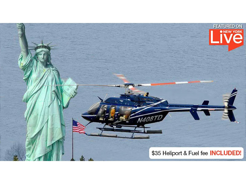 Helicopter Tour New York City 15 Minutes Tour Package