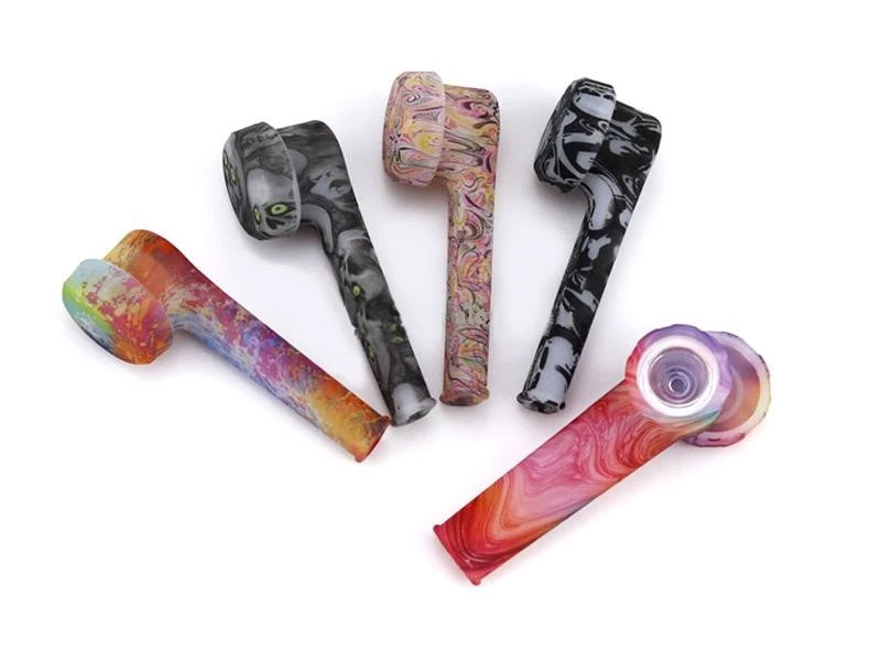 Glow In the Dark Silicone Hand Pipe