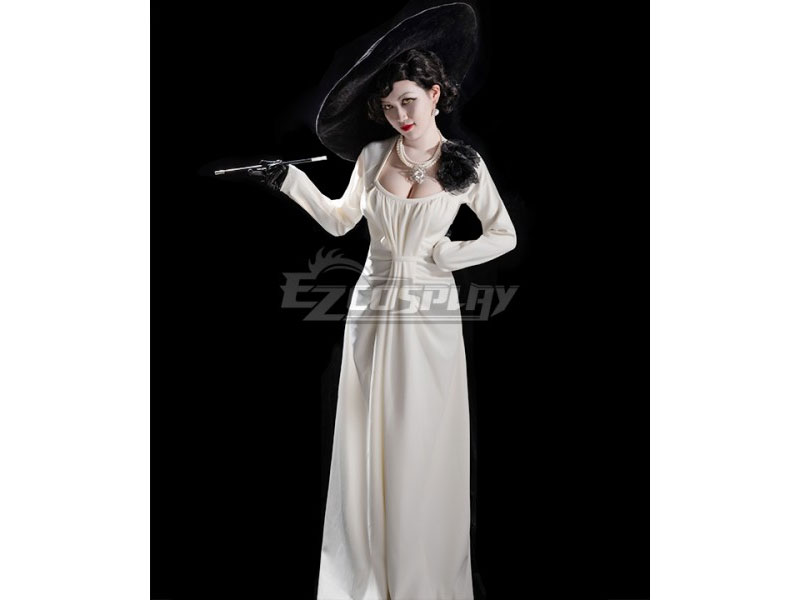 Resident Evil 8 Village Alcina Dimitrescu Dress Cosplay Costume