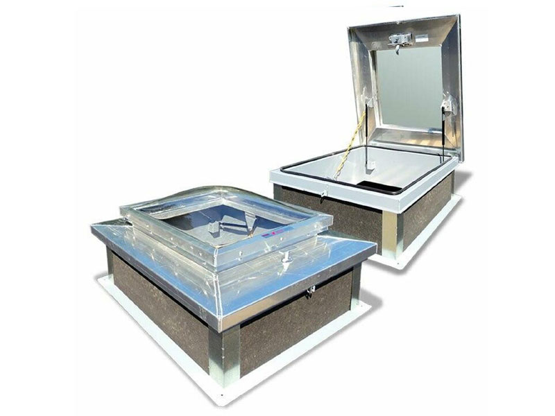 30-x-30 Galvanized Domed Roof Hatch