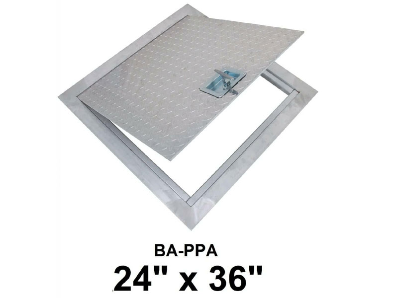 24-x-36-Flush Aluminum Floor Hatch