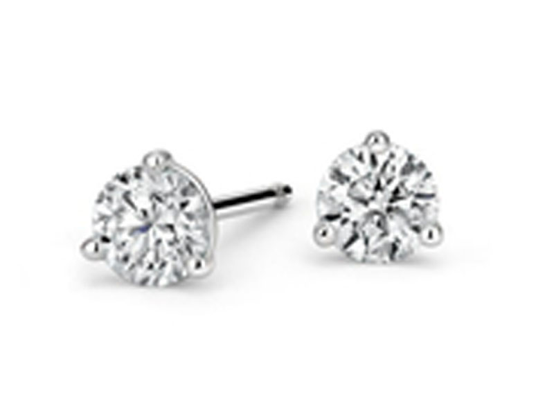 Women's 4-Carat Diamond Stud