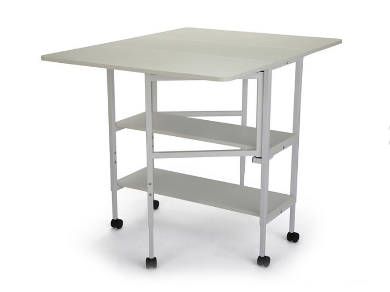 Arrow White Dixie Adjustable Cutting Table