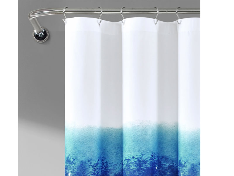 Make-A-Wish Space Star Ombre Shower Curtain